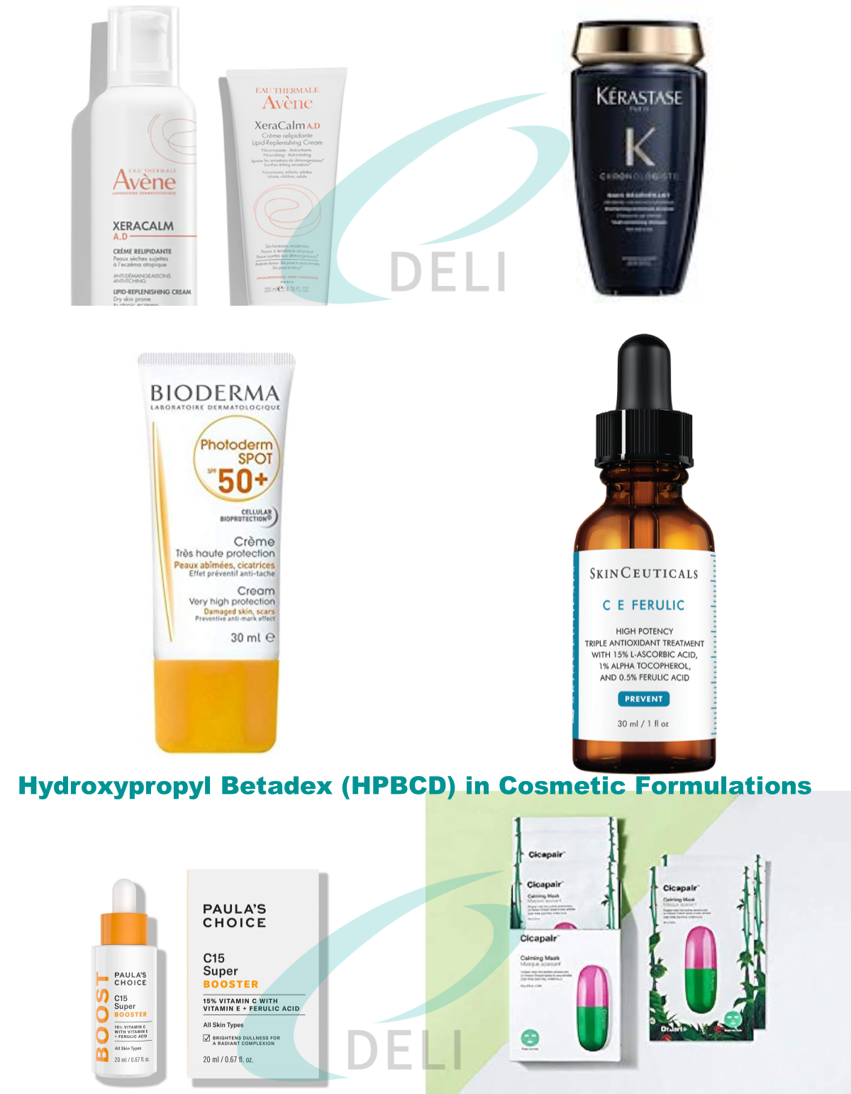 Các ứng dụng nâng cao của hydroxypropyl betadex (HPBCD) trong các công thức thẩm mỹ: cơ chế, lợi ích và ví dụ sản phẩm thương mại