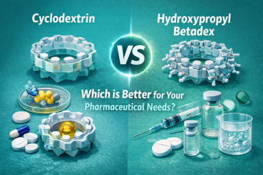 Cyclodextrin vs Hydroxypropyl Betadex: Loại nào tốt hơn cho nhu cầu dược phẩm của bạn?